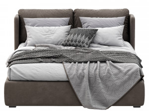 meridiani bed kira 3Dモデル