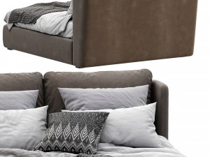 meridiani bed kira 3D Model