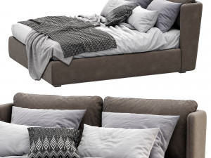 meridiani bed kira 3Dモデル