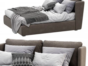meridiani bed kira 3D Model