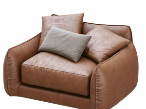 armchair james by montauksofa 3D Model