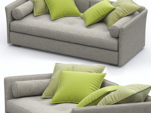 sofa figi isolotto 3D-Modell