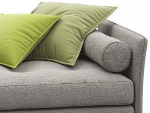 sofa figi isolotto 3D-Modell