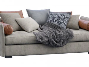 sofa figi isolotto 2 3D Model