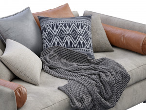 sofa figi isolotto 2 3D मॉडल