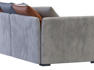 sofa figi isolotto 2 3D मॉडल