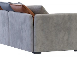 sofa figi isolotto 2 3D Model