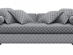sofa figi isolotto 2 3D Model
