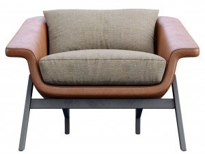 armchair sienna by casamania horm Modelo 3D