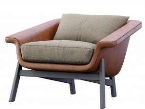armchair sienna by casamania horm Modelo 3D