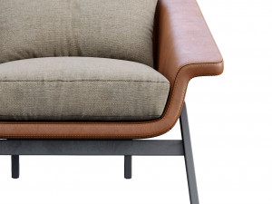 armchair sienna by casamania horm Modelo 3D