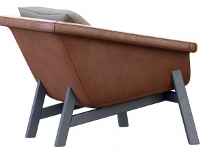 armchair sienna by casamania horm Modelo 3D