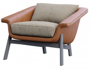 armchair sienna by casamania horm Modelo 3D