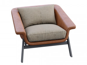 armchair sienna by casamania horm Modelo 3D