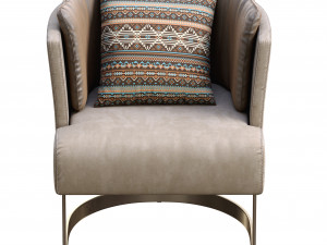 dining chair cervino by linteloo Model 3D