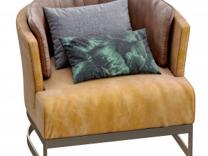 armchair cervino by linteloo 3D 모델