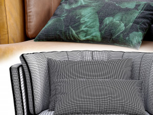 armchair cervino by linteloo 3D 모델