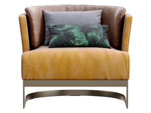 armchair cervino by linteloo 3D 모델