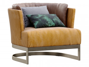 armchair cervino by linteloo 3D 모델