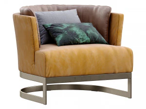 armchair cervino by linteloo 3D Model