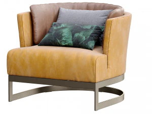armchair cervino by linteloo 3D Model