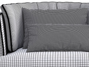 armchair cervino by linteloo 3D 모델