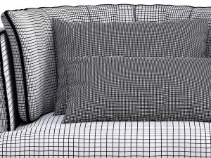 armchair cervino by linteloo 3D Model