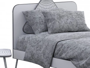 trio single bed by nidi 3D Model