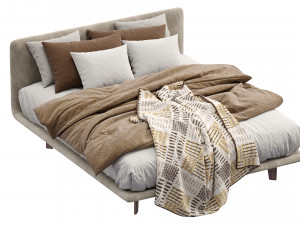 bed filo by pianca 3D Модель