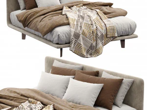 bed filo by pianca 3D Model