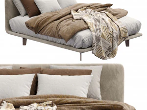 bed filo by pianca 3D Model