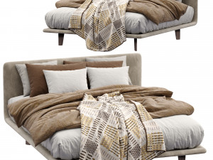 bed filo by pianca 3D Модель