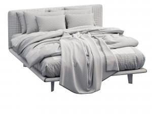 bed filo by pianca 3D Модель
