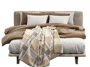 bed filo by pianca 3D Model