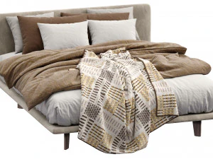 bed filo by pianca 3D Model