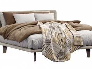 bed filo by pianca 3D Модель