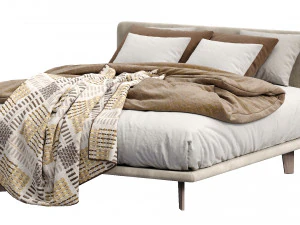 bed filo by pianca 3D Model