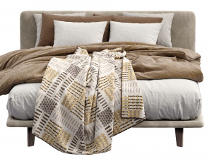 bed filo by pianca 3D Модель
