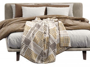 bed filo by pianca 3D Модель
