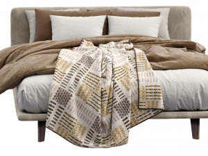 bed filo by pianca 3D Model