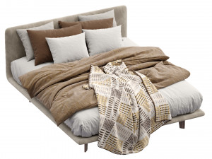 bed filo by pianca 3D Модель