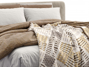 bed filo by pianca 3D Модель
