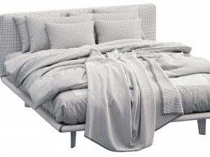 bed filo by pianca 3D Модель
