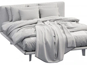 bed filo by pianca 3D Model