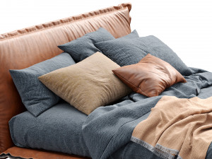 bed aladino by pianca 3D-Modell