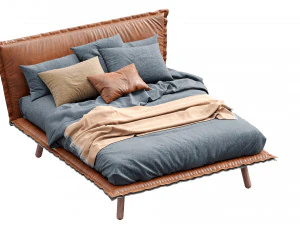 bed aladino by pianca 3D Model