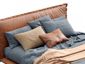 bed aladino by pianca 3D-Modell