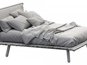 bed aladino by pianca 3D Model