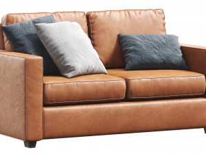 henry sofa by west elm 3D Model