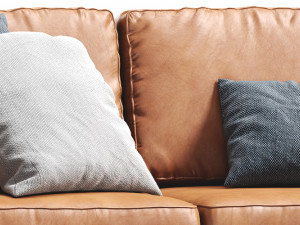 henry sofa by west elm 3D Model